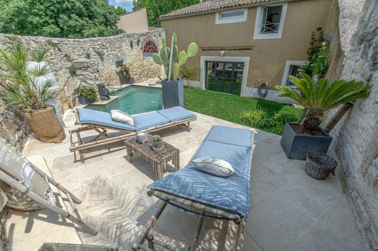 Le Baratier - Demeure De Charme Sauna & Piscine Calvisson Εξωτερικό φωτογραφία